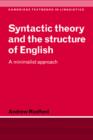 Image for Syntactic Theory and the Structure of English