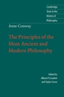 Image for Anne Conway  : The principles of the most ancient and modern philosophy