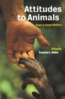 Image for Attitudes to animals  : views in animal welfare