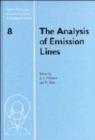 Image for The Analysis of Emission Lines