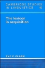 Image for The lexicon in acquisition