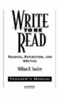 Image for Write to be Read Teacher&#39;s manual