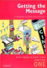 Image for Getting the Message 1 Student&#39;s Book