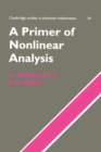 Image for A Primer of Nonlinear Analysis