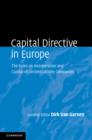 Image for Capital Directive in Europe