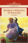 Image for The Cambridge Guide to Women&#39;s Writing in English