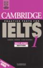 Image for Cambridge Practice Tests for IELTS 1 Audio Cassette Set (2 Cassettes)