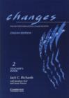 Image for Changes 2 Teacher&#39;s book Italian edition
