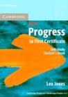 Image for New Progress to First Certificate Self-study Student&#39;s Book