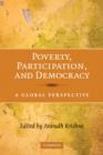 Image for Poverty, participation, and democracy