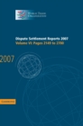 Image for Dispute Settlement Reports 2007: Volume 6, Pages 2149-2700