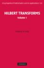 Image for Hilbert Transforms 2 Volume Hardback Set