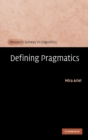 Image for Defining Pragmatics