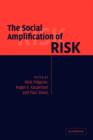 Image for The social amplification of risk