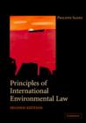 Image for Principles of International Environmental Law