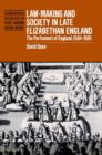 Image for Law-Making and Society in Late Elizabethan England