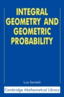 Image for Integral geometry and geometric probability