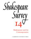 Image for Shakespeare survey14: Shakespeare and his contemporaries