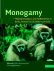 Image for Monogamy  : mating strategies and partnerships in birds, humans and other mammals