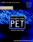 Image for Insight into PET student&#39;s book without answers