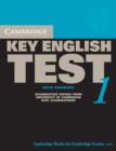 Image for Cambridge key English test 1: Student&#39;s book with answers