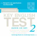 Image for Cambridge Key English Test 2 Audio CD Set (2 CDs) : Examination Papers from the University of Cambridge ESOL Examinations