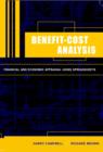 Image for Benefit-cost analysis  : financial and economic appraisal using spreadsheets