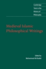 Image for Medieval Islamic philosophical writings