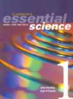 Image for Cambridge Essential Science Book 1 with CD-Rom