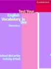 Image for Test your English vocabulary in useElementary : Elementary