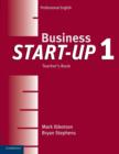 Image for Business start-up1: Teacher&#39;s book