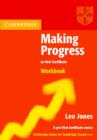 Image for Making Progress to First Certificate Workbook