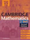 Image for Cambridge 2 Unit Mathematics Year 12 Second Edition