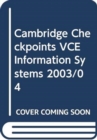 Image for Cambridge Checkpoints VCE Information Systems 2003/04