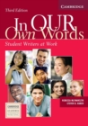 Image for In our own words  : student writers at work