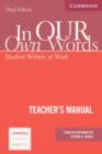 Image for In our own Words Teacher&#39;s Manual