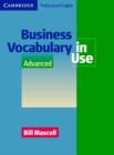 Image for Business vocabulary in use: Advanced