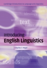 Image for Introducing English Linguistics