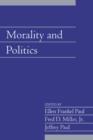 Image for Morality and Politics: Volume 21, Part 1