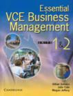 Image for Essential VCE Business Management Units 1 and 2 with CD-Rom