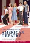 Image for Cambridge guide to American theatre