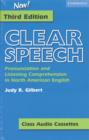 Image for Clear Speech Class Audio Cassettes (3) : Pronunciation and Listening Comprehension in American English