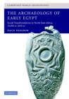 Image for The Archaeology of Early Egypt