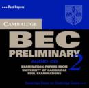 Image for Cambridge BEC Preliminary 2 Audio CD : Examination papers from University of Cambridge ESOL Examinations