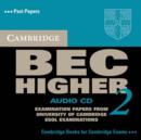 Image for Cambridge BEC Higher 2 Audio CD : Examination papers from University of Cambridge ESOL Examinations