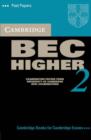 Image for Cambridge BEC Higher 2 Cassette : Examination Papers from University of Cambridge ESOL Examinations