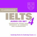 Image for Cambridge IELTS 4 Audio CD Set (2 CDs) : Examination papers from University of Cambridge ESOL Examinations
