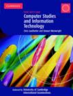 Image for Computer studies and information technology  : IGCSE and O level