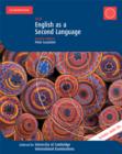 Image for English as a second language  : IGCSE