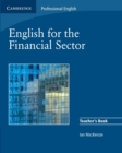 Image for English for the financial sector teacher&#39;s book
